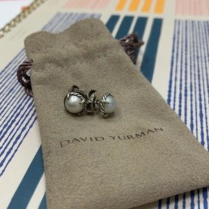 David Yurman Pearl Chatelaine Earrings
